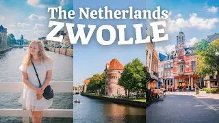 A summer trip to Zwolle 🇳🇱 Netherlands travel vlog