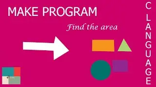 How to make program for area of any shape using C language