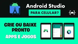 Quase um Android Studio Mobile! Programar jogos e aplicativos pelo celular - AndroidIDE Tutorial