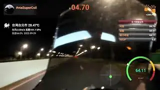 SYM MMBCU158 + VTA高性能點火器 + VTA火花放大器 GPS 0-100km/h 14.55秒 （全原廠，只降普利珠重量）