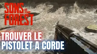 SONS OF THE FOREST HOW TO FIND THE ROPE GUN / ZIP LINE! IMPORTANT ITEM [GUIDE]