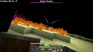 EASILY beating the ender dragon and finding totems in MINECRAFT...(ending)