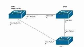 CCNA And Net+ Video Practice Exam:  STP #1