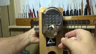 Elemakelocks MKDZG1A Review Video-Keyless Rekeyable Combination Door Lock Grade 1 Mechanical Lock