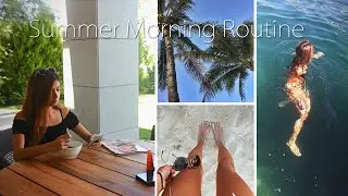 Моё летнее утро/My summer morning routine