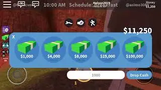 Побег из тюрьмы в ROBLOX. Грабим поезд, побег от мента.