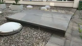 (Video 3/3) Schlieren traction freigt elevator roof opening