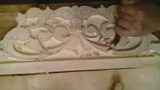 Резная полочка из липы своими руками, художественная резьба по дереву.