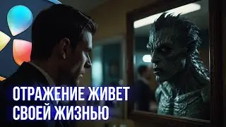 Непослушное отражение с помощью Davinci Resolve 19