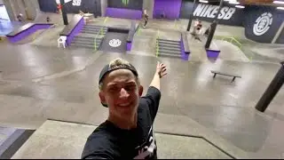 Skating a Private Skatepark!
