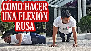 Ejercicio para pecho y hombro / FLEXIONES RUSAS / Cómo se hacen?