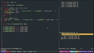 Neovim Libuv multithreading with thread pool