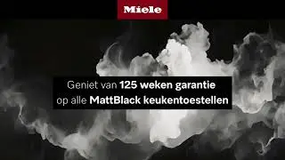 Ontdek de gloednieuwe matzwarte keukentoestellen van Miele