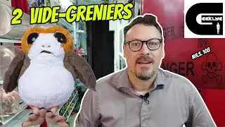 Geeklye Vide Grenier : Star Wars, Jurassic Park, Batman, Terminator, Street Fighter, Science Fiction