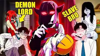 He's a Poor and Orphaned Worker and His Little Sister DEMON LORD Turned His Life into HELL! | Manhwa