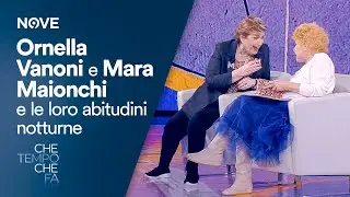 Che tempo che fa | Ornella Vanoni e Mara Maionchi e le loro abitudini notturne 😂😂