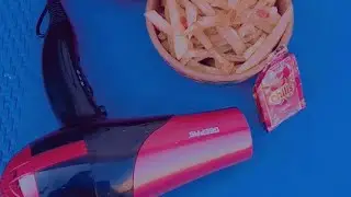 Hair drair wali chips 🤔🤔.french frize. pizza katchap and hair drair.