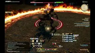 Final Fantasy 14 Ifrit Story Mode on Monk