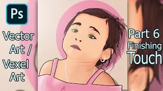 How to make art with Pen tool | Photoshop Tutorial - Part 6 Finishing Touch