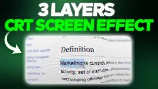How to Make a CRT Screen Effect in Premiere Pro (No Plugins)