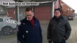 Ny busskur til Strellev
