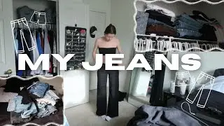 going through my jeans