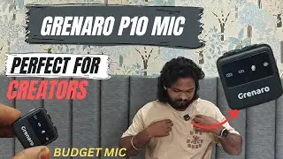 Grenaro P10 budget Mic Review in telugu #grenaro #grenaromic #p10 #contentcreator #budgetmic #vlogs 