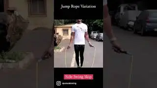 How to Side Swing Tutorial | Jump Rope Variation #Shorts