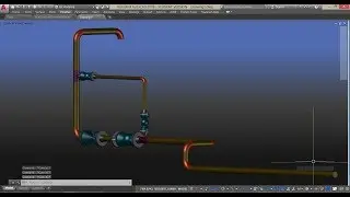 AutoCAD 2018 3D Pipe Routing Tutorial