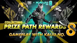 🎁 Unlocking NEW Prize Path Rewards in PUBG Mobile! (Kaiju No.8 Outfit Gameplay) #pubg #prizepath