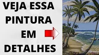 Pintura a óleo de marinha 