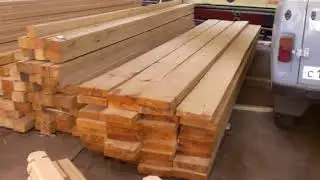Сухая доска для комплекта на каркасный дом.