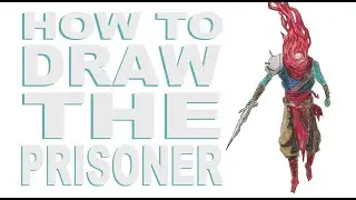 How to draw The Prisoner (Dead Cells)