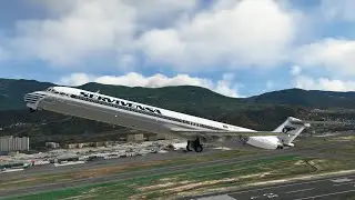 MD83 LANDING KINGSTON JAMAICA MSFS2020