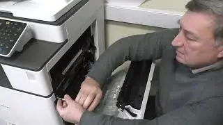 МФУ Ricoh MPC 2011 Сброс счётчика печки