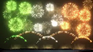 Irish music and fireworks