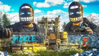 CONTROLLING HQM QUARRY AS A 20K HR DUO (RAID DEFENSE) - Rust Movie