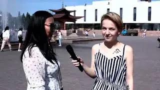 Кызыл. Последний звонок. Вопрос выпускникам школ.