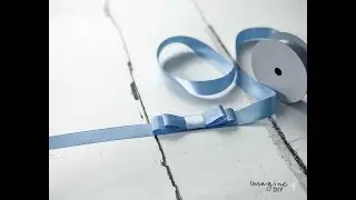 How To Make a Dior Bow - Easy DIY Dior Bow Tutorial with Satin Ribbon