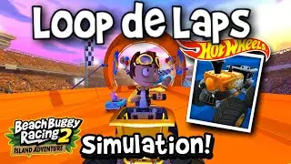 Loop de Laps + SHORTCUTS to WIN a Hot Wheels Loco Punk! 🚂 BBR2:IA Simulation