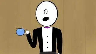 every waiter with the water pitcher ever