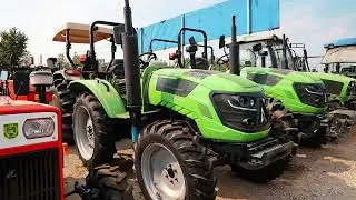 Farm Agricultural Machinery 80HP 90HP 100HP 120HP 130HP 4 Wheeled Compact Used Tractor for Sale