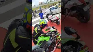 Zx10r Akrapovic full system Exhaust Sound 🔥 #zx10r #akrapovic #shorts. #minaamqureshi