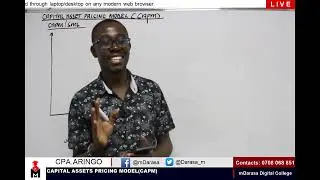 CAPITAL ASSET PRICING MODEL(CAPM) INTRO - VIDEO 1