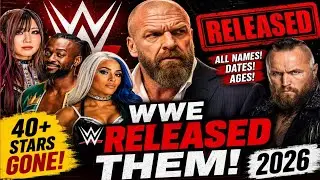 40+ WWE Superstars Released in 2026 – Full List
