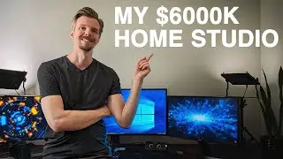 Perfect minimal office setup for video, writing, gaming, and productivity