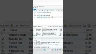 Like Operator in MySQL database With interesting function 