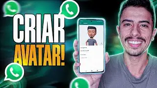Como CRIAR O SEU AVATAR no WHATSAPP | NOVA FUNÇÃO OFICIAL!