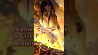 A batalha entre os deuses e os titãs / episódio: V   #shorts #zeus #cronos #cíclopes