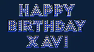 Happy Birthday Xavi